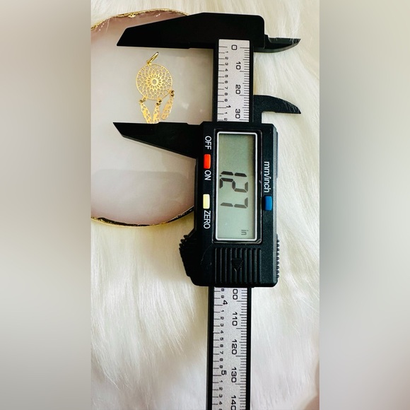 Dream Catcher Pendant. 💛 Real 18(18k) Karat Solid Gold Jewelry - Picture 9 of 10